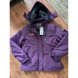 MOERDENG Unco Boror VATOR 189 WINTER JACKET Waterproof Snow Ski Coat Size Large